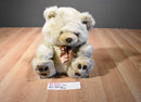 A&A Aurora  Beige and Brown Bear 1992 Plush