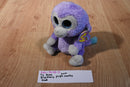 Ty Boos Blueberry Purple Monkey 2010 Beanbag Plush