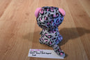 Ty Boos Tasha Grey and Pink Leopard 2015 Beanbag Plush