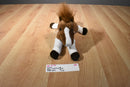 Aurora Brown and White Pinto Paint Horse Pony Plush