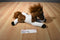 Aurora Brown and White Pinto Paint Horse Pony Plush