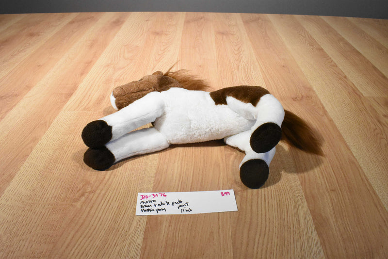 Aurora Brown and White Pinto Paint Horse Pony Plush