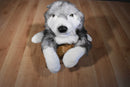 Folkmanis Grey and White Timber Wolf Puppet