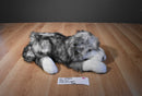 Folkmanis Grey and White Timber Wolf Puppet