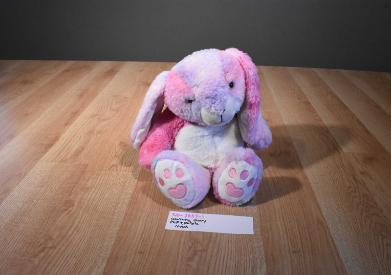 Aroma Home Pink and Purple Warming Bunny Rabbit Plush With Microwavable Packet