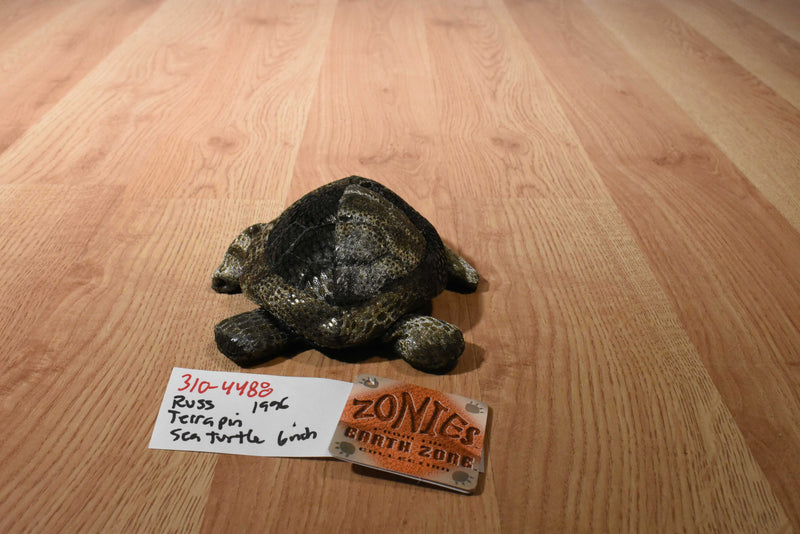 Russ Zonies Terrapin Sea turtle 1996 Beanbag Plush