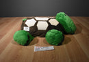 Zoomworks Stuffies Shuffles the Turtle 2014 Plush With Pockets