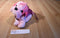 Poochie & Co. Pink Old English Bulldog Purse Bag Plush