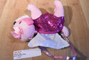 Poochie & Co. Pink Old English Bulldog Purse Bag Plush