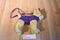 Poochie & Co. Yellow Labrador Retriever With Purple Sequin Body Purse Bag Plush