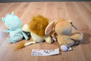 Enesco Precious Moments Tender Tails Owl Lion Bunny Beanbag Plush