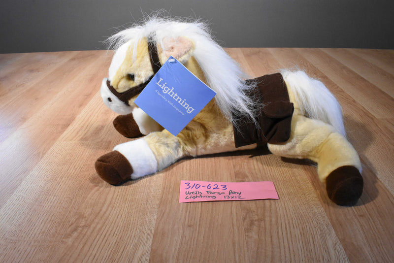 Wells Fargo Palomino Pony Lightning 2010 Plush