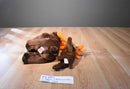 Ty Beanie Buddy 1999 and Baby 1993 Chocolate Moose Beanbag Plushes