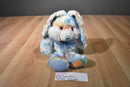 Walmart Pastel Rainbow Tie Dye Bunny Rabbit Beanbag Plush