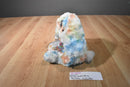 Walmart Pastel Rainbow Tie Dye Bunny Rabbit Beanbag Plush