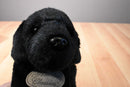 Russ Yomiko Black Lab Beanbag Plush