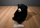 A&A Fancy Zoo Black Bear Beanbag Plush