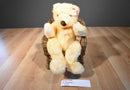 Ty Classic Butterbeary Butter Yellow Bear 1999 Beanbag plush