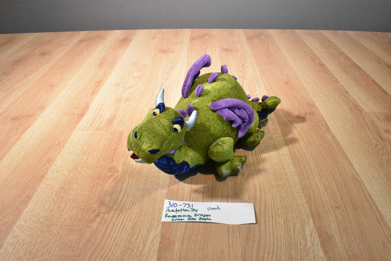 Manhattan Toy Green Renaissance Dragon Plush