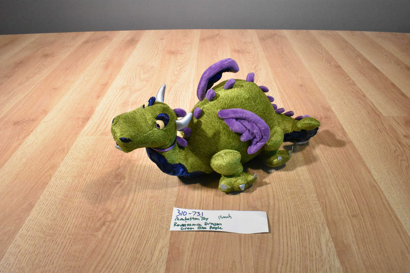 Manhattan Toy Green Renaissance Dragon Plush