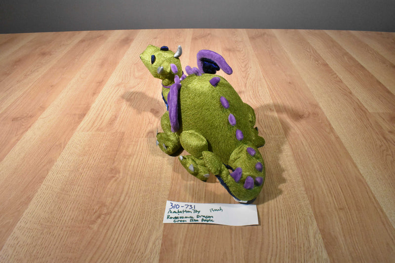 Manhattan Toy Green Renaissance Dragon Plush