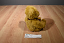 Russ Garland Gold Tinsel Teddy Bear Beanbag Plush