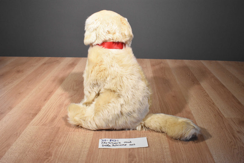 FAO Schwarz Golden Retriever 2015 Beanbag Plush