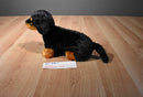 Aurora Black and Brown Dachshund Dog Beanbag Plush