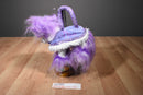 Animal Alley Purple and White Diva Poodle Bag Plush