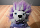 Animal Alley Purple and White Diva Poodle Bag Plush