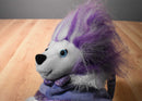 Animal Alley Purple and White Diva Poodle Bag Plush