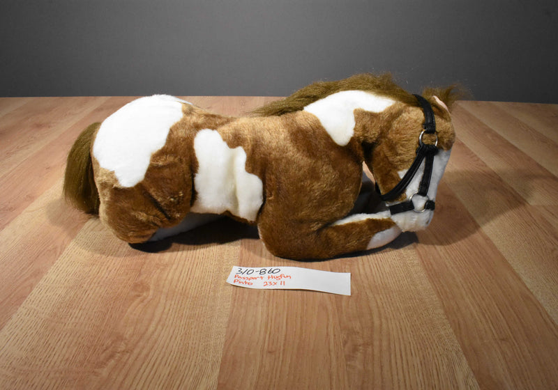 Passport Hugfun Brown and White Pinto Paint Horse Pony Plush