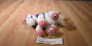 Aurora White and Pink Horse Beanbag Plush