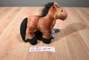 Ganz Webkinz Brown Arabian Horse HM101 Beanbag Plush Sealed Code