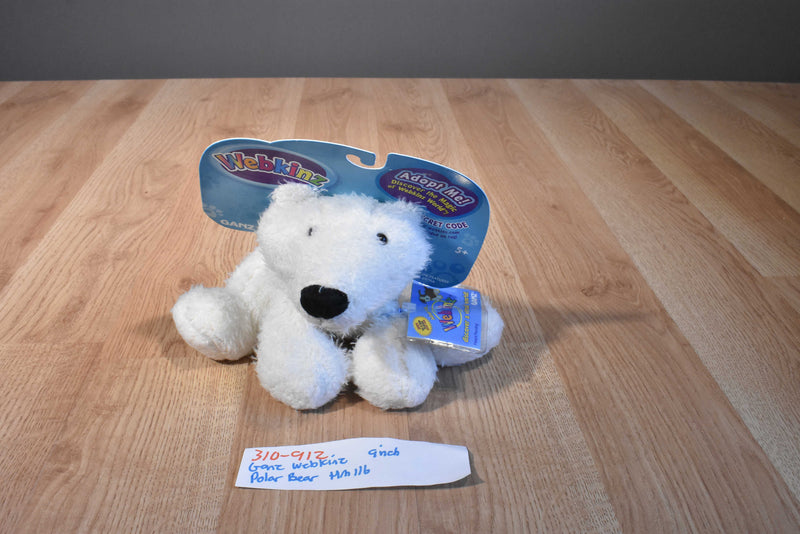 Ganz Webkinz Polar Bear HM116 Beanbag Plush Sealed Code