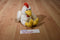 Gold 'n Plump Cooper the Super Chicken Guy 2000 Beanbag Plush