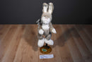 Boyd's Bears Covington The Brown And White Bunny Rabbit 1995 Beanbag Plush