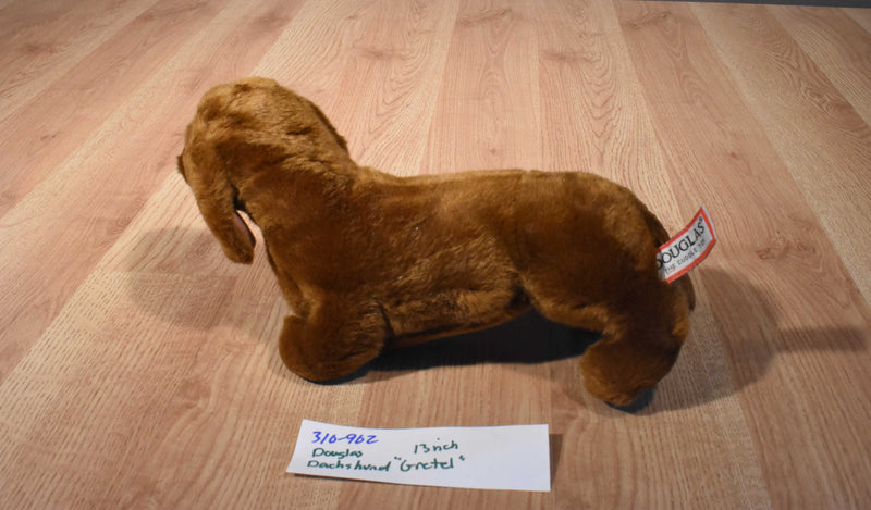 Douglas Gretel Red Dachshund Dog Plush