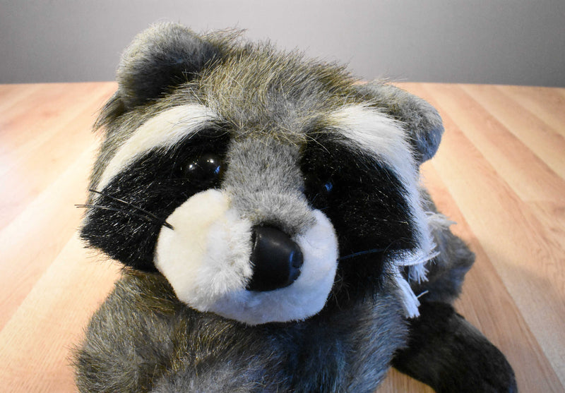 Herberger's Racquel Raccoon 1999 Beanbag Plush