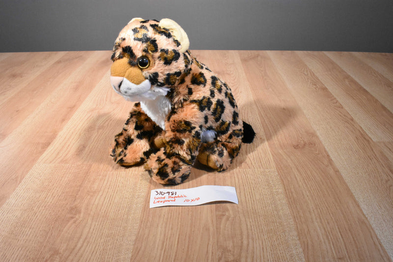 Wild Republic Leopard Beanbag Plush