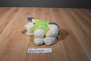 Aurora Snuggly Pup Schnauzer With Green Sweater Beanbag Plush