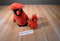 Ty Buddies The Cardinal 2001 and Babies Mac 1998 Beanbag Plush