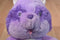 Kenner Care Bears Cousins Bright Heart Purple Raccoon 1984 Plush