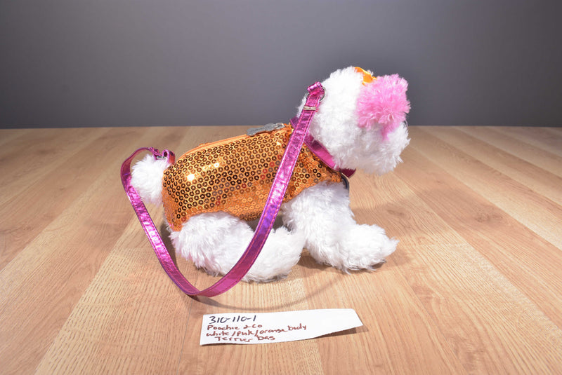 Poochie & Co Girls Plush Purse- Lizzy the Beagle with Pink Sequins/Rainbow  and Removable Scrunchie : Buy Online at Best Price in KSA - Souq is now  Amazon.sa: Toys