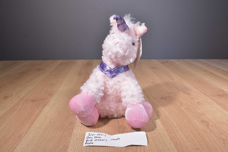 Dan Dee Pink and Purple Unicorn Plush