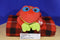 Ty Pillow Pals Ribbit Red Yellow and Green Frog 1998 Plush