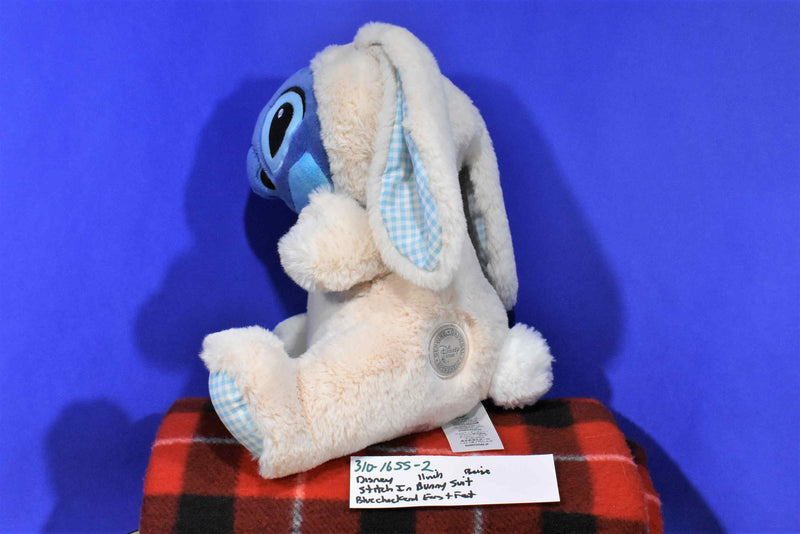 Disney Store Stitch in Beige Bunny Rabbit Costume Plush