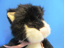 Boyd's Bears Ernest Black White Jointed Cat Pink Bow 1985 Plush