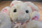 Dayton-Hudson Twistanbul Squiggles White and Pink Bunny 1989 Plush