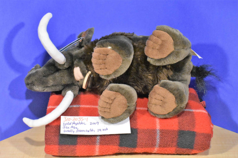 Wild Republic Natural History Museum Ice Age Woolly Mammoth 2009 Plush
